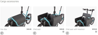 Riese & Muller Carrie vario | Aqua | Intuvia 100 | 545Wh | Flex Box | Child Seat | Rain Cover | Suspension seatpost Schulz G.2 ST with cover