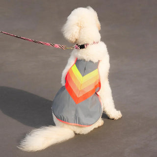 GoFluo | Luna Dogwear | Size Medium | Grey Reflective