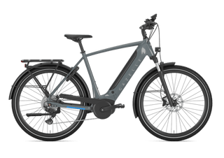 Gazelle Ultimate T10, 625Wh, Smart System, High-Step Thunder Grey Gloss 53cm