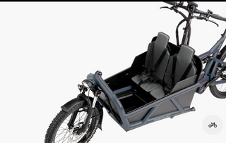 Riese & Muller | Load 60 Rohloff HS | Coal Grey Matte | Nyon  500Wh Battery | High Sidewalls with Tarpaulin | Glove Compartment | GX Option | Additional Chain Lock with Bag
