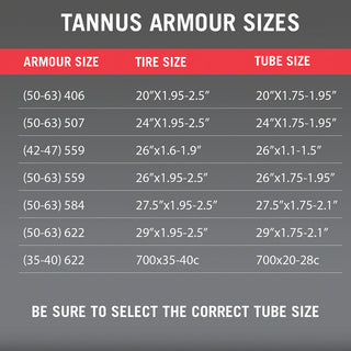 Tannus Armour | 20" x 1.95"-2.5"