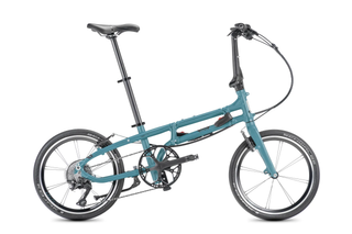 Tern BYB P10 | acoustic folding bike | beetle blue matte