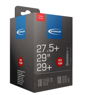 SCHWALBE Inner TUBE | SV19F FREERIDE 27.5"/29" ETRTO 54/75-584/622 | Presta valve