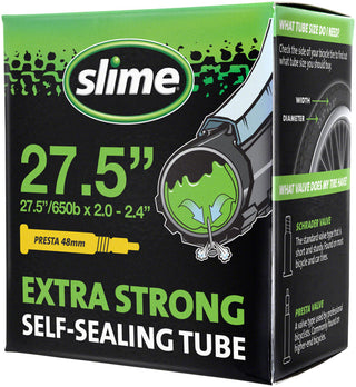 Slime | Inner Tube | 27.5 x 2.0 -2.4 | Presta Valve | 48mm