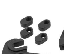 Tern HSD Dropout Nut Inserts | Lozenge Style Nut | M8 | Single | Black | 702006