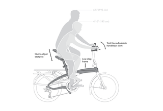 Tern | Vektron S10 Folding eBike | Silver