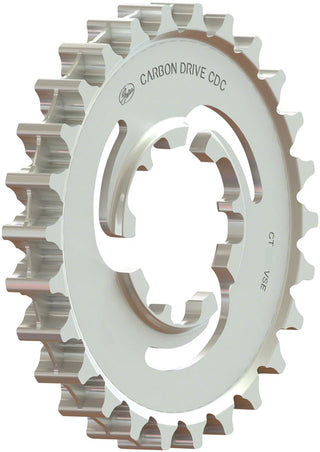 Gates Carbon Drive CDC CenterTrack Rear Sprocket for Enviolo | 24t | 24T | Silver
