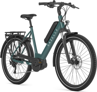 Gazelle | Medeo T9 City L 27.5" S9 | Low-Step | Thyme Green | Smart System