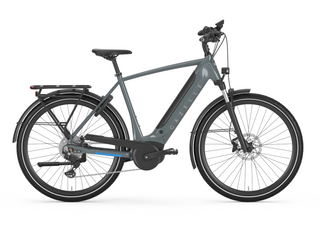 Gazelle Ultimate T10, 625Wh, Smart System, High-Step Thunder Grey Gloss 53cm