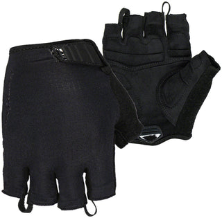 Lizard Skins Aramus Apex Gloves | Jet Black | Short Half Finger | Large
