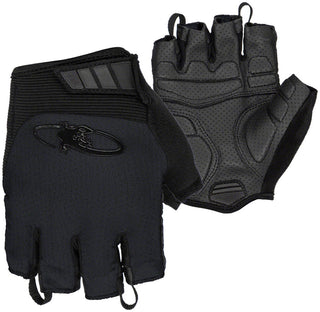 Lizard Skins Aramus Cadence Gloves | Jet Black | Short Half Finger | X-Large