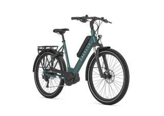 Gazelle | Medeo T9 City L 27.5" S9 | Low-Step | Thyme Green | Smart System