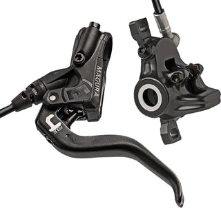 Magura MT4 Disc Brake and Lever | Front or Rear | Hydraulic | Post Mount | Black