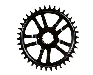 Gazelle | Chainring | 38T CHAINFLOW BOSCH GEN.3 | Black | Long Tooth