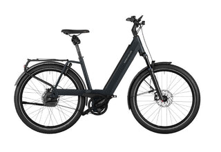 Riese & Muller | Nevo4 GT automatic | Dark Grey Matte | 51cm | Kiox 300 | 750Wh | GX | Front Carrier with Bag | Chain Lock with Bag