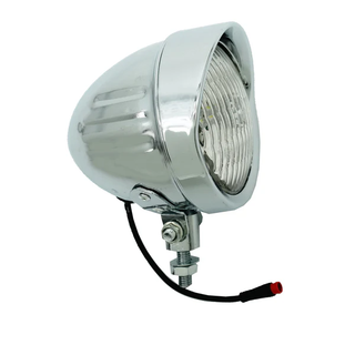 Micargi brand LED light| Retro Style headlight | 12v-48v, 2-pin connector | Tracer, Twenty5, etc.
