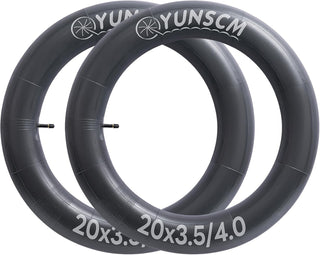 Fat Tire Bike Inner Tube | 20" x 3.5 - 4.0" | Schrader Valve | Amazon listed brand