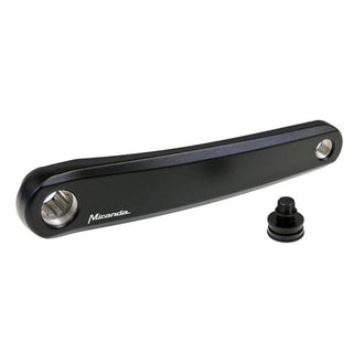 LH Crank Arm | Miranda 001 Black delta Mini isis | for Bosch GEN 3 | left side LH | with M10 bolt