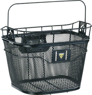 Topeak Front Basket with Fixer 3 Handlebar Bracket | Black
