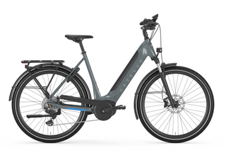 Gazelle Ultimate T10 Smart System, 625Wh Performance Line, Low-Step Thunder Grey Gloss 46cm