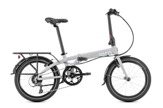 Tern Link D8 | acoustic folding bike | satin platinum / pearl