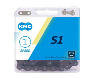 KMC | S1 Chain | Single speed | 112L 1/2 x  1/8 | Silver