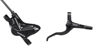 Shimano BR-MT420 Disc Brake and Lever | MT420 Rear, Hydraulic | 4-Piston | Post Mount | Black | 448342200